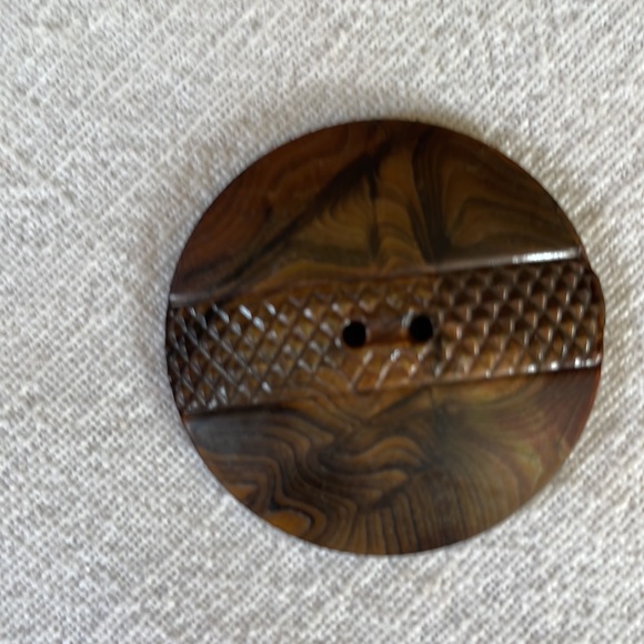 4 vintage buttons, lightweight, art deco style - Picture 6 of 9